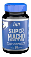 O Poder Do Azul Suplemento Multivitamínico Super Macho Intt 30cps