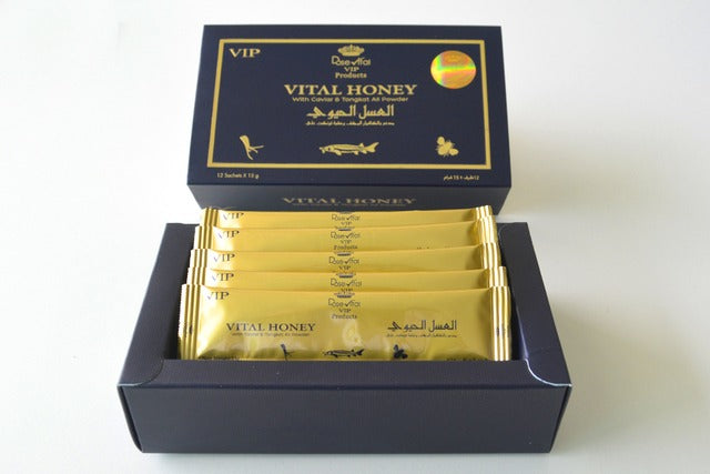 Melzinho do Amor  VITAL HONEY -12 Unidades (sachê15g)